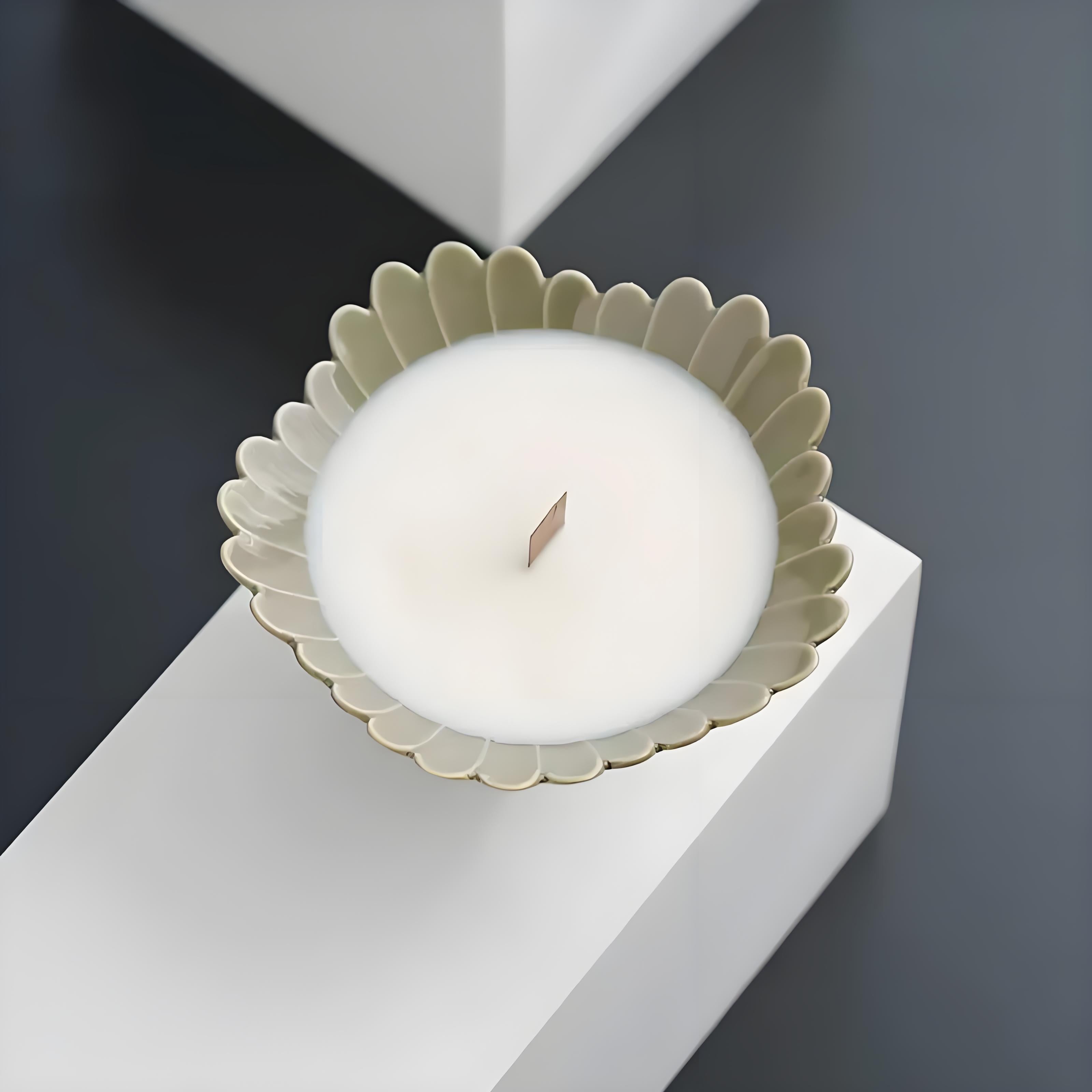 Vela perfumada de cerámica